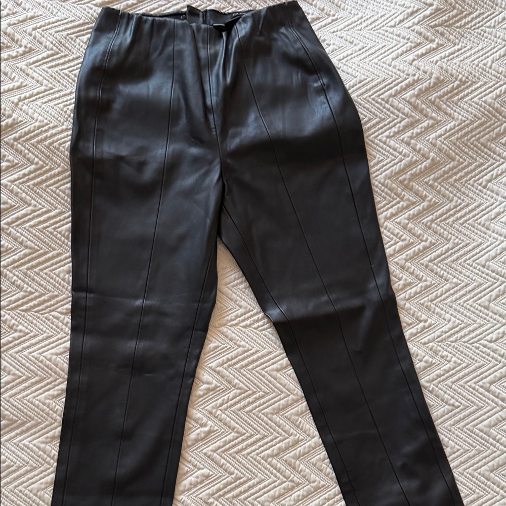 Blank NYC Black Leather Pants